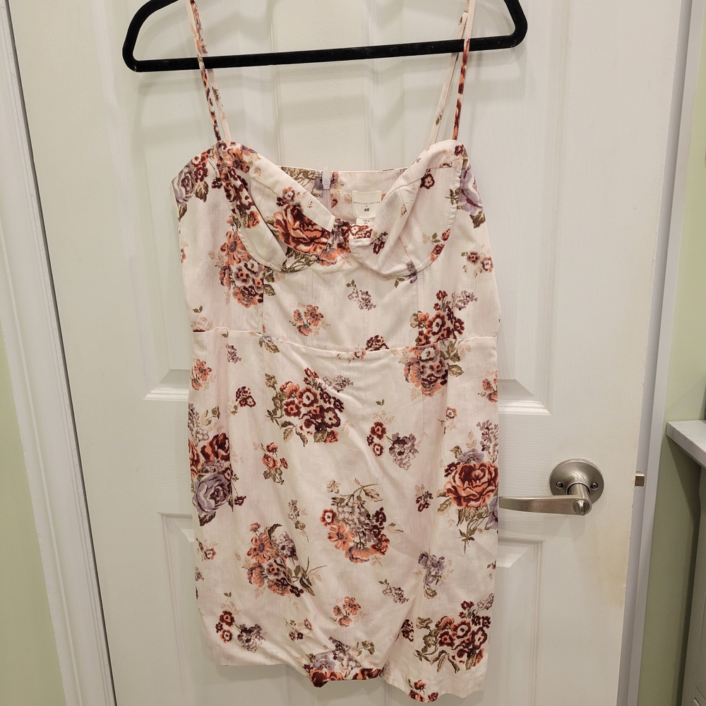 H&M x Brock Collection Lavender Bustier Dress